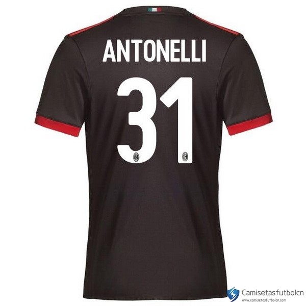 Camiseta Milan Tercera equipo Antonelli 2017-18